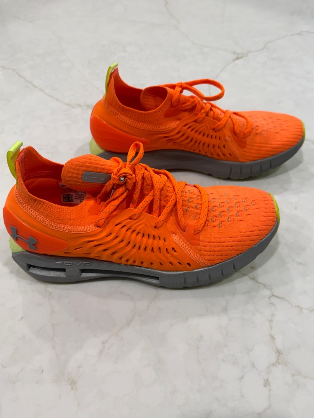 Under Armour EUC Mens HOVR Phantom RN Night Orange Sneakers Running Shoes - SZ 9 - Picture 3 of 11